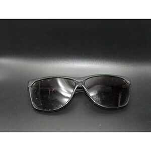 Vintage Anne Klein for Riviera Black Wayfarer Sunglasses Italy | AS-IS / FLAWED